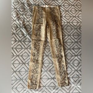 Snakeskin Leggings